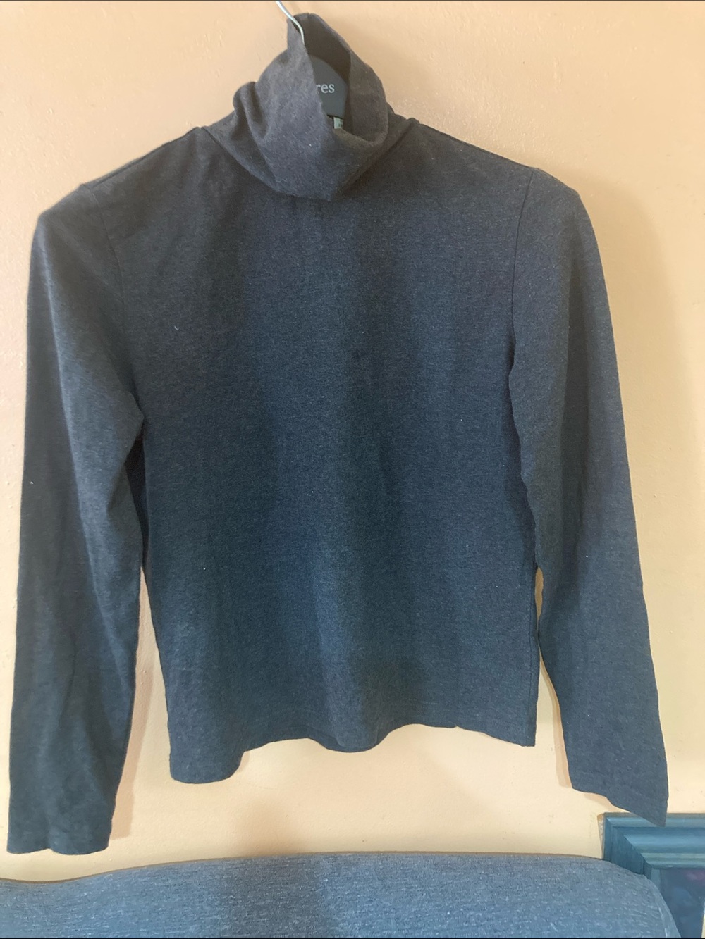 Eddie Bauer Dark Charcoal Turtleneck Sweater
